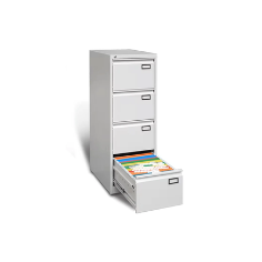 4-Drawer Steel Filing Cabinet