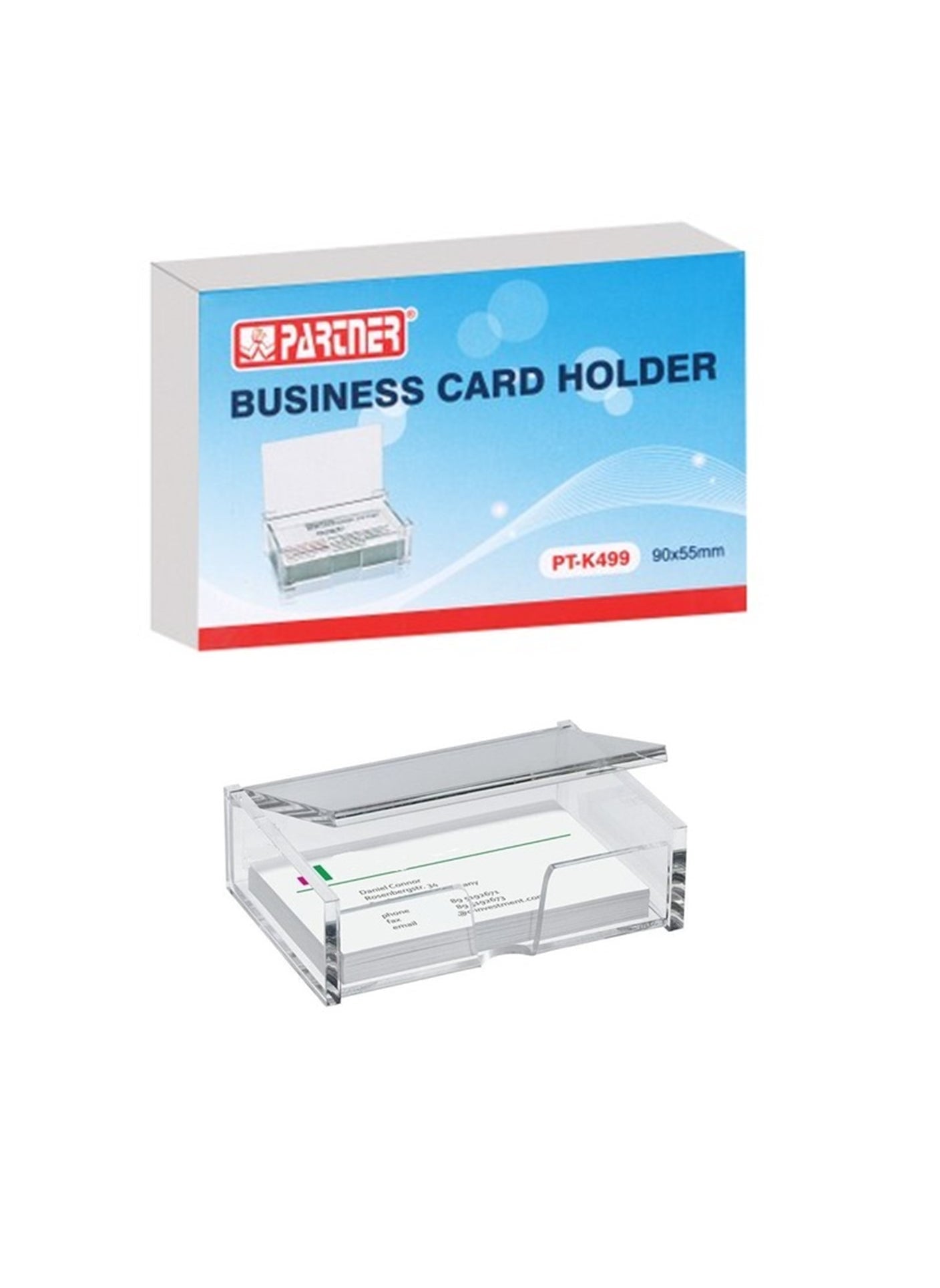 Partner Business Card Holder 90x55mm