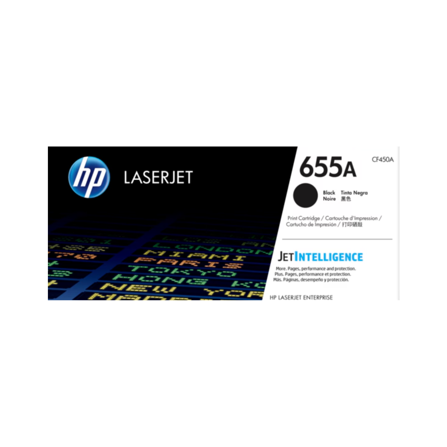 Buy HP 655A CF450A Black Toner Cartridge Best Price in Qatar