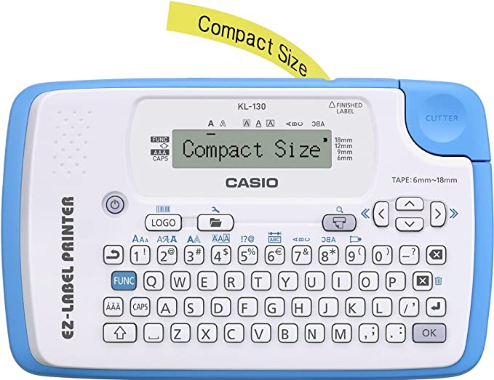 Casio KL-130 Thermal Transfer Label Printer – Compact, High-Resolution Label Maker for Retail & Office Use – Available in Qatar