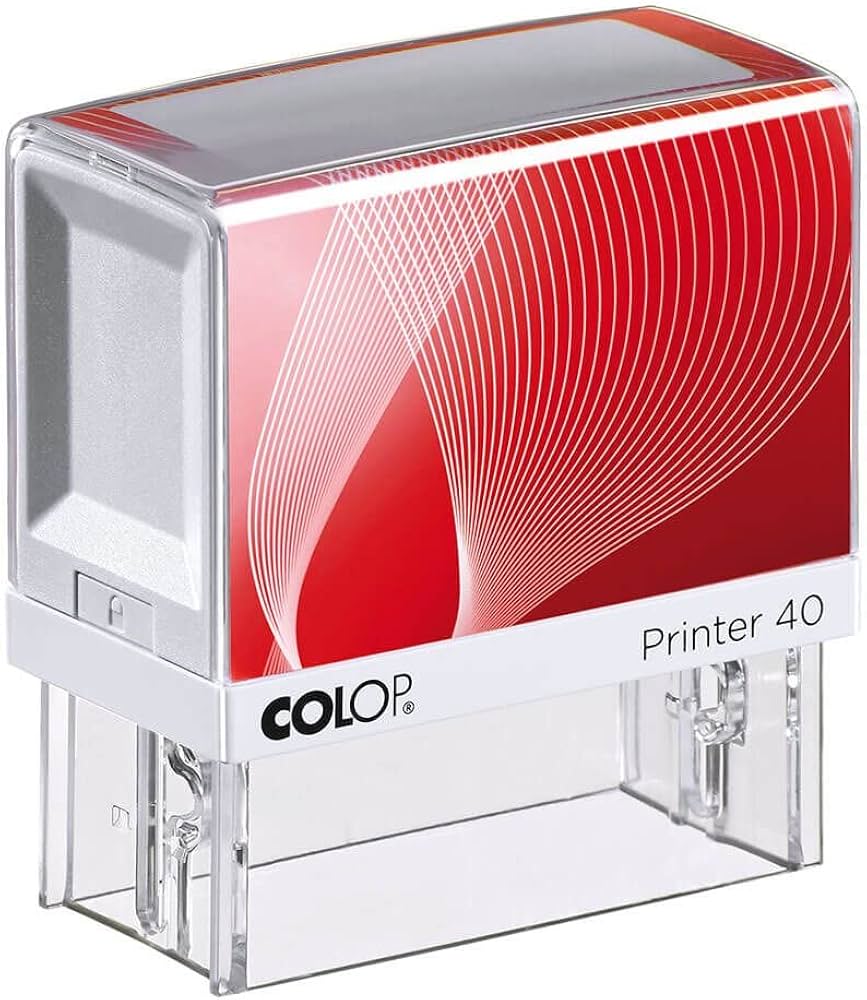 custom doctor Colop Printer 40 Self Inking Stamp 57x21mm