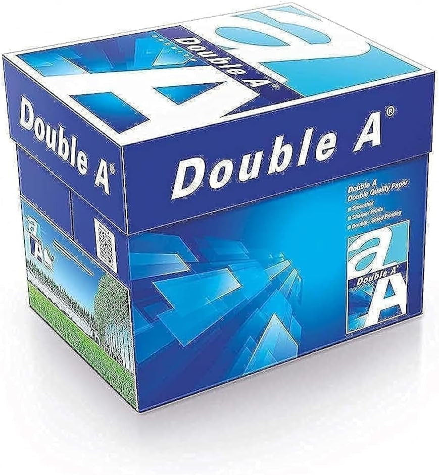 Double A Photocopy Paper - A4, 80GSM, 5 Ream / Box