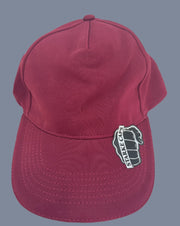 Elio Flex Fit Cap – Maroon | Custom Logo Printing in Qatar | Raifa Print
