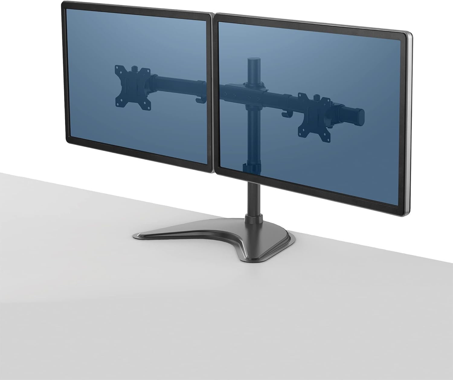 Fellowes Professional Series Free Standing Dual Horizontal Monitor Arms
