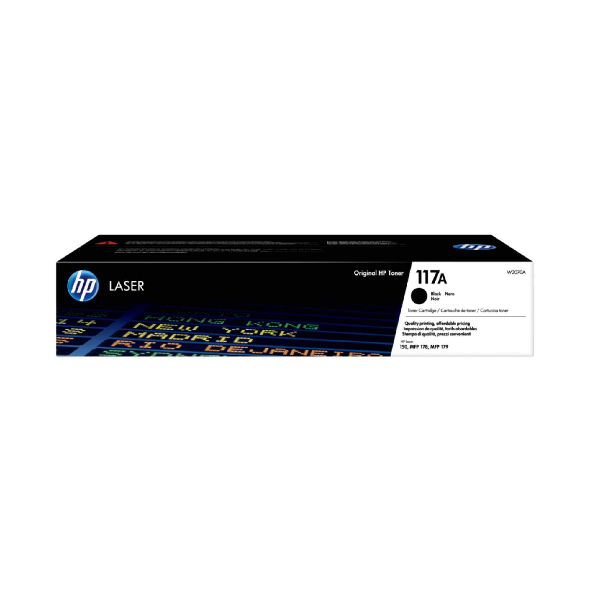 HP 117A Black Toner Cartridge W2070A  – Original HP Toner from Raifa Centre Qatar
