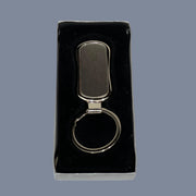METAL KEYCHAI RECTANGULAR OVAL SHAPE