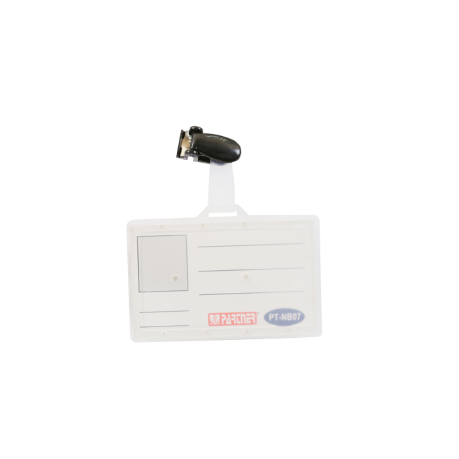 Partner Horizontal ID Card Holder PVC PT NB 07