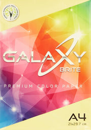 Premium color paper A4 80gsm yellow