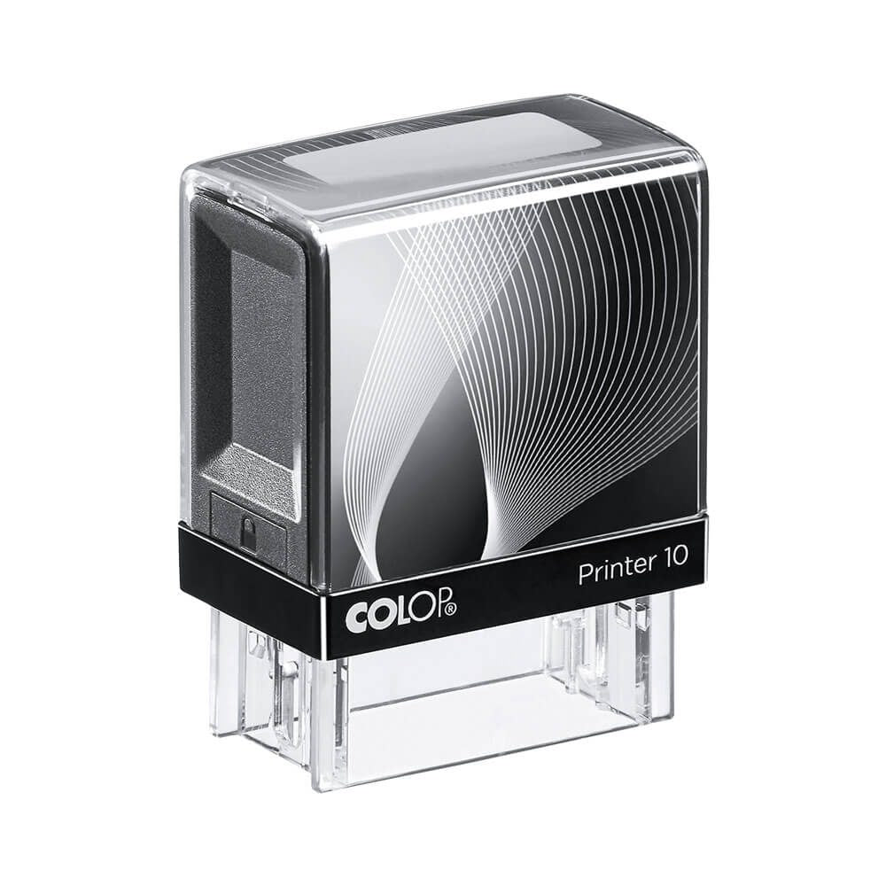 Stamp Printer 10 – Custom Self‑Inking Stamp (10×27 mm) | Raifa Print Qatar