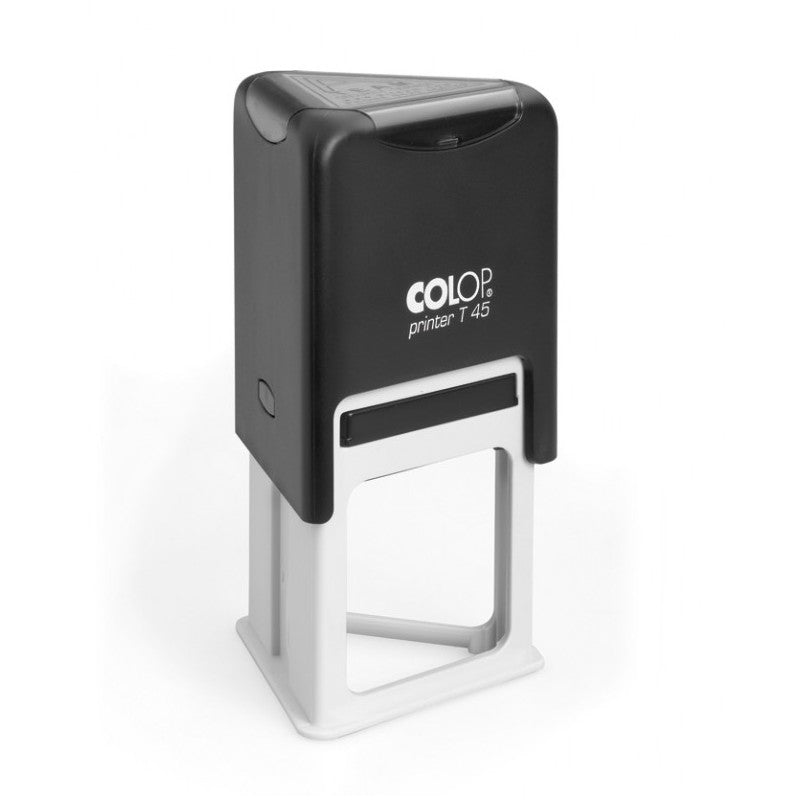 Stamp Printer T 45 – Custom Self‑Inking Square Stamp (45×45 mm) | Raifa Print Qatar