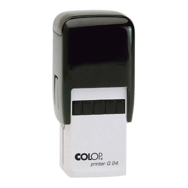 Stamp Printer Q 24 – Custom Self‑Inking Square Stamp (24×24 mm) | Raifa Print Qatar