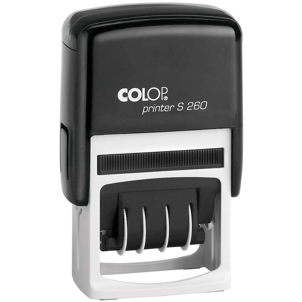 Stamp Printer S 260 – Custom Self‑Inking Stamp (24×45 mm) | Raifa Print Qatar