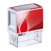 Stamp Printer 30 – Custom Self‑Inking Stamp (18×47 mm) | Raifa Print Qatar