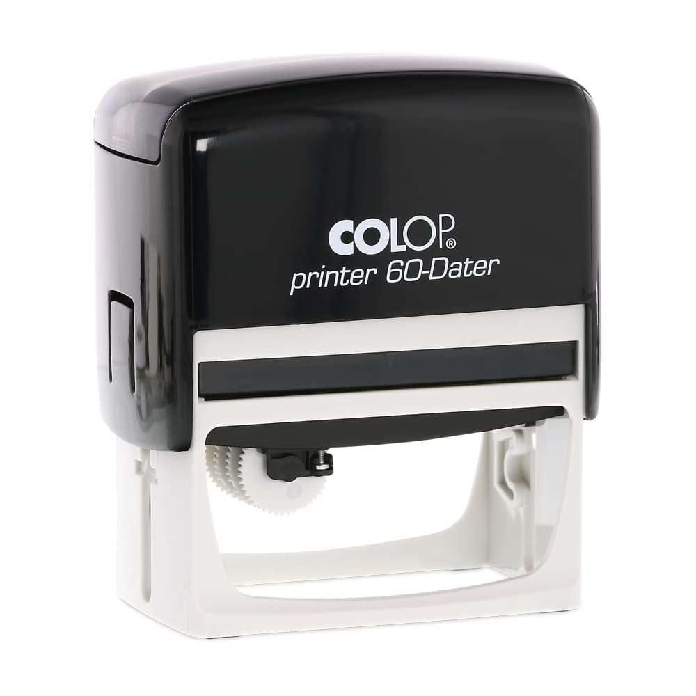 Stamp Printer 60‑Dater H – Custom Self‑Inking Date Stamp (76×37 mm