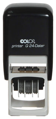Stamp Printer Q 24‑Dater – Custom Self‑Inking Date Stamp (24×24 mm)