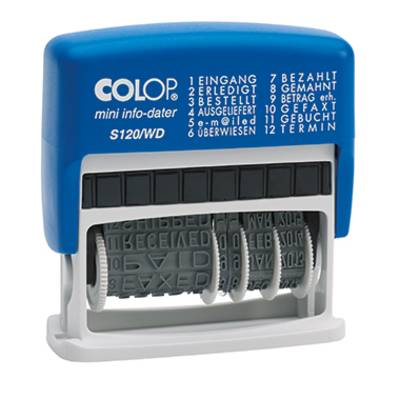 Mini-Info-Dater S 120/WD – Compact Info & Date Stamp