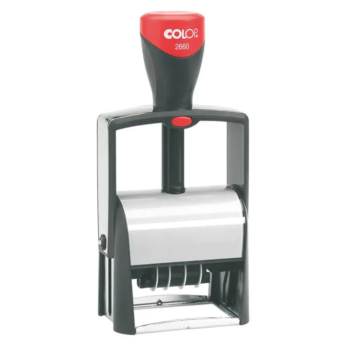 STAMP 2660 – Self-Inking Date & Text Stamp 37 x 58mm