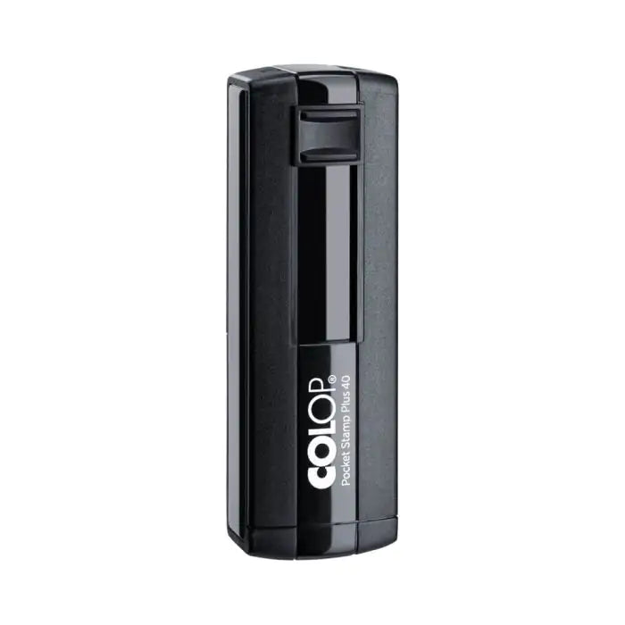 Pocket Stamp Plus 40 – Compact Self-Inking Stamp 23 x 59mm | Raifa Printing Qatar