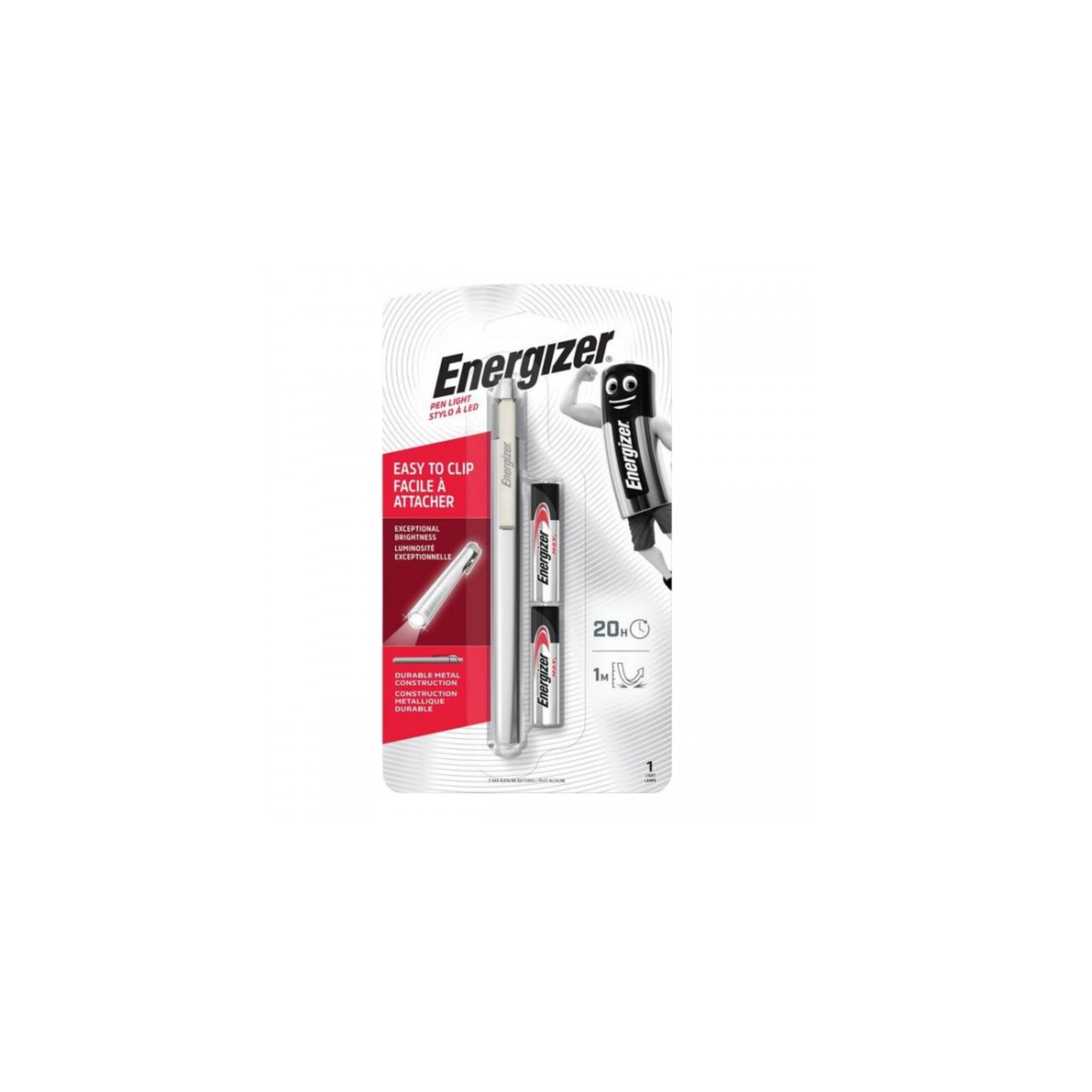Energizer Metal Pen Light LED 35L Flashlight PLM22