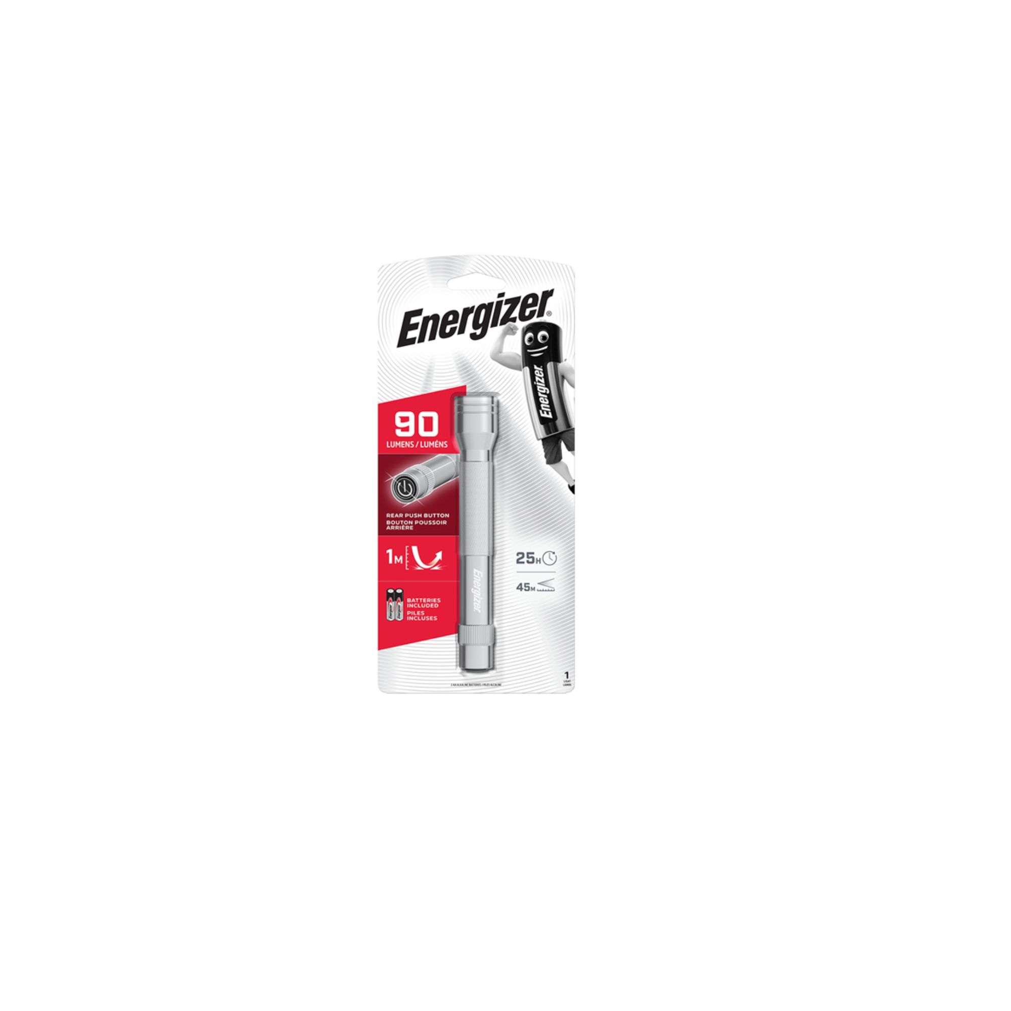 Energizer® Metal Led light 2AA