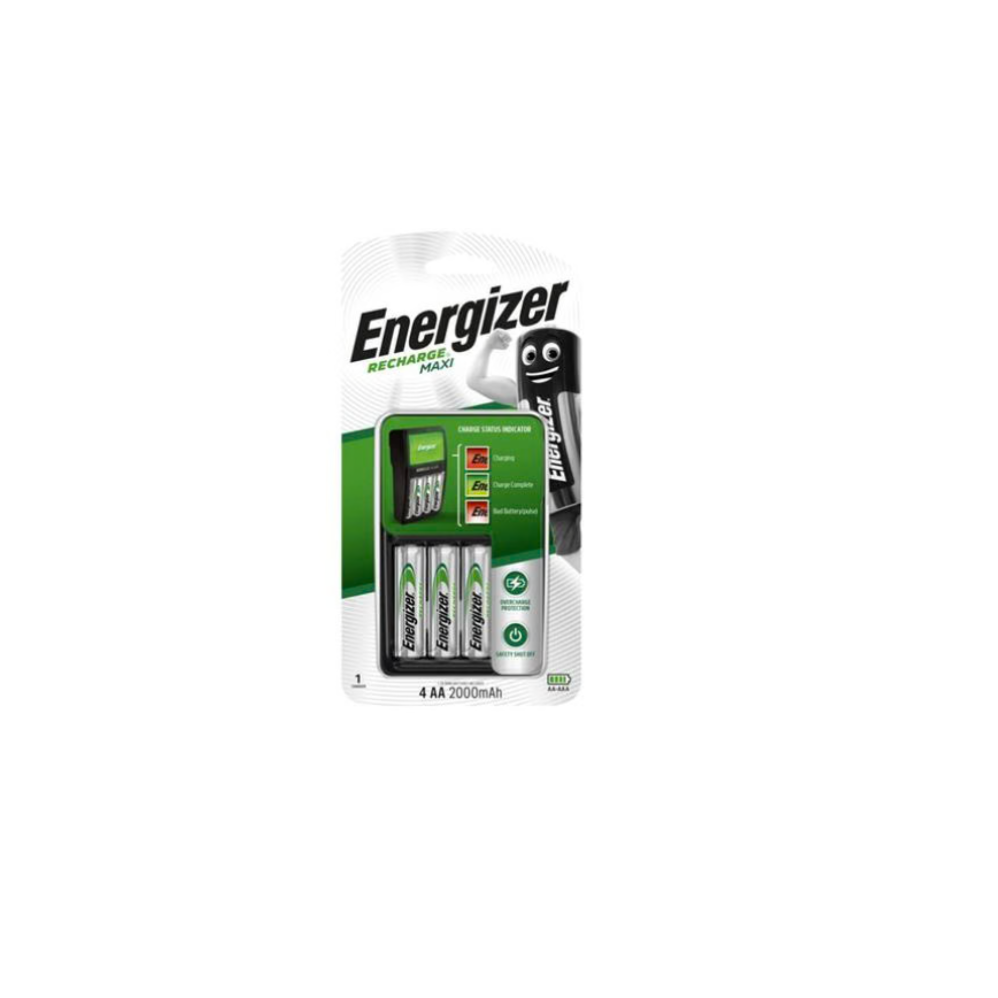 Energizer Recharge Maxi CHVCM4 W/4AA