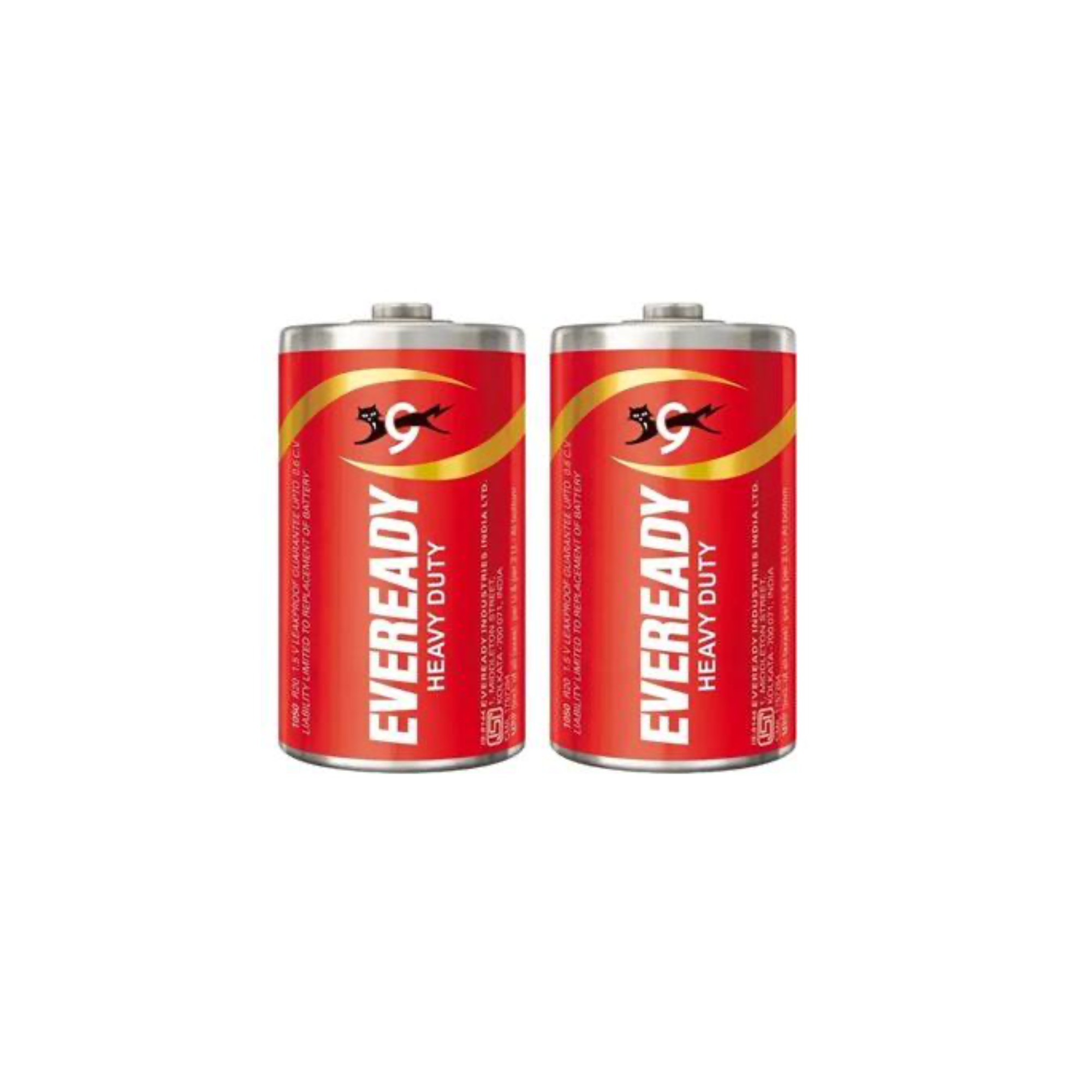 Eveready 1050 Red D Battery x 2 SW Pack