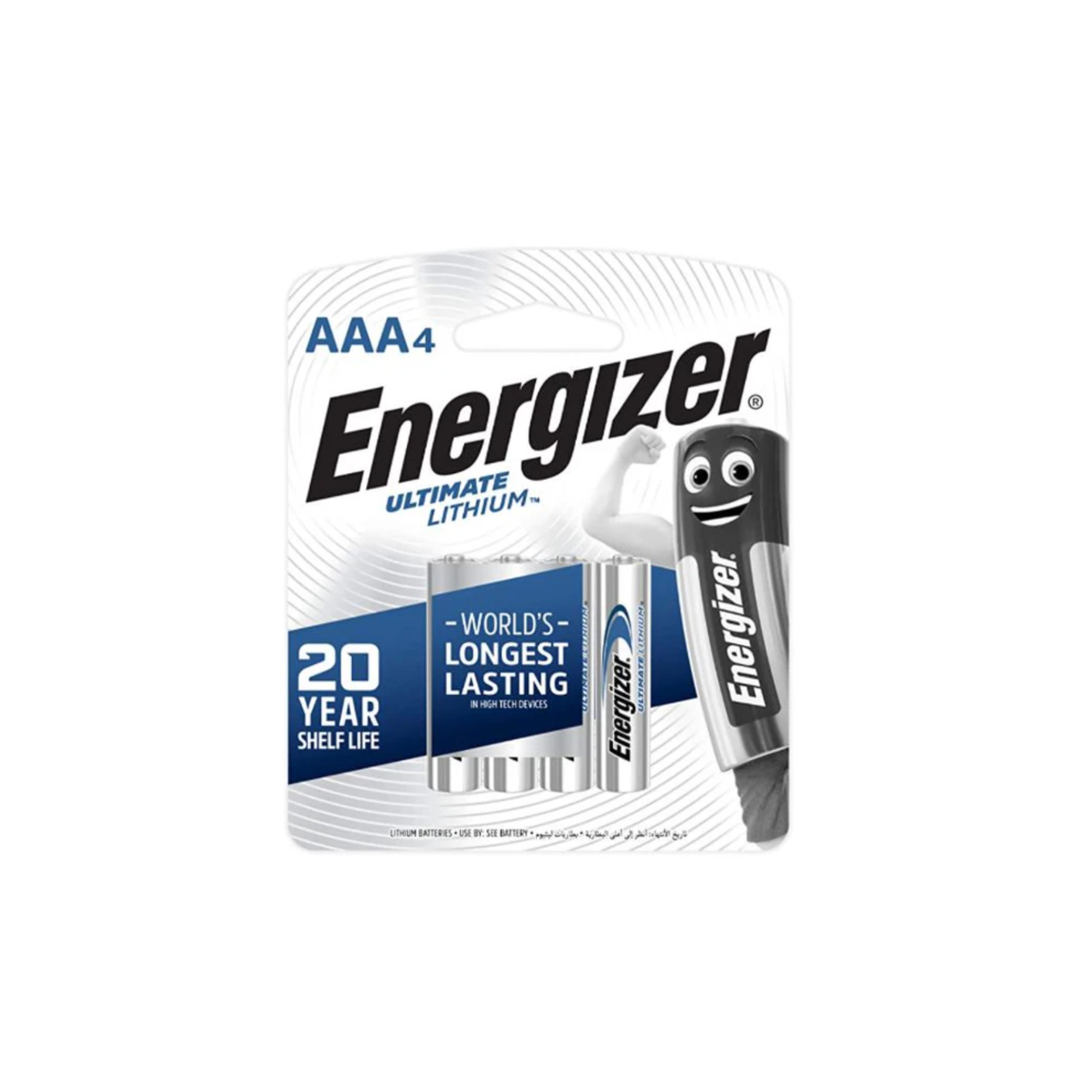 Energizer battery Ult Li AAA BP4