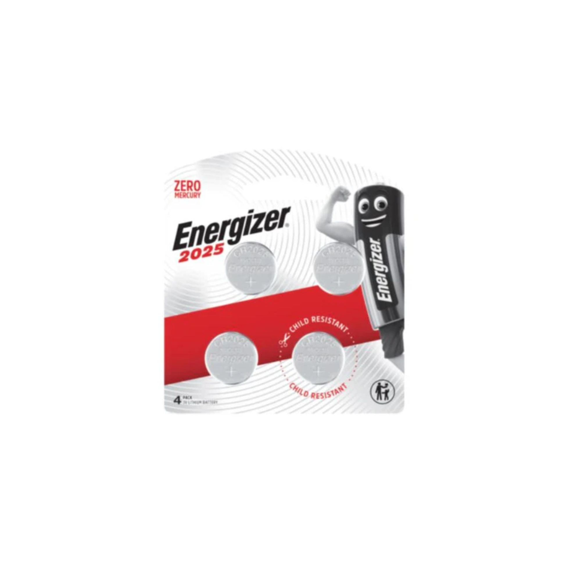 Energizer Lith CR2025 BP4