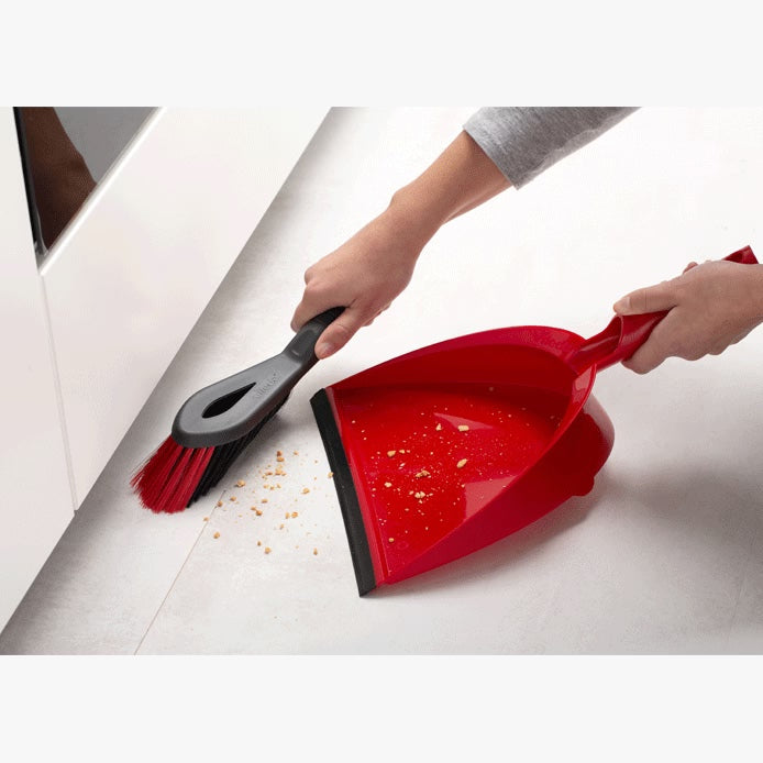 Vileda 2 in 1 short handle dustpan+brush V-0134