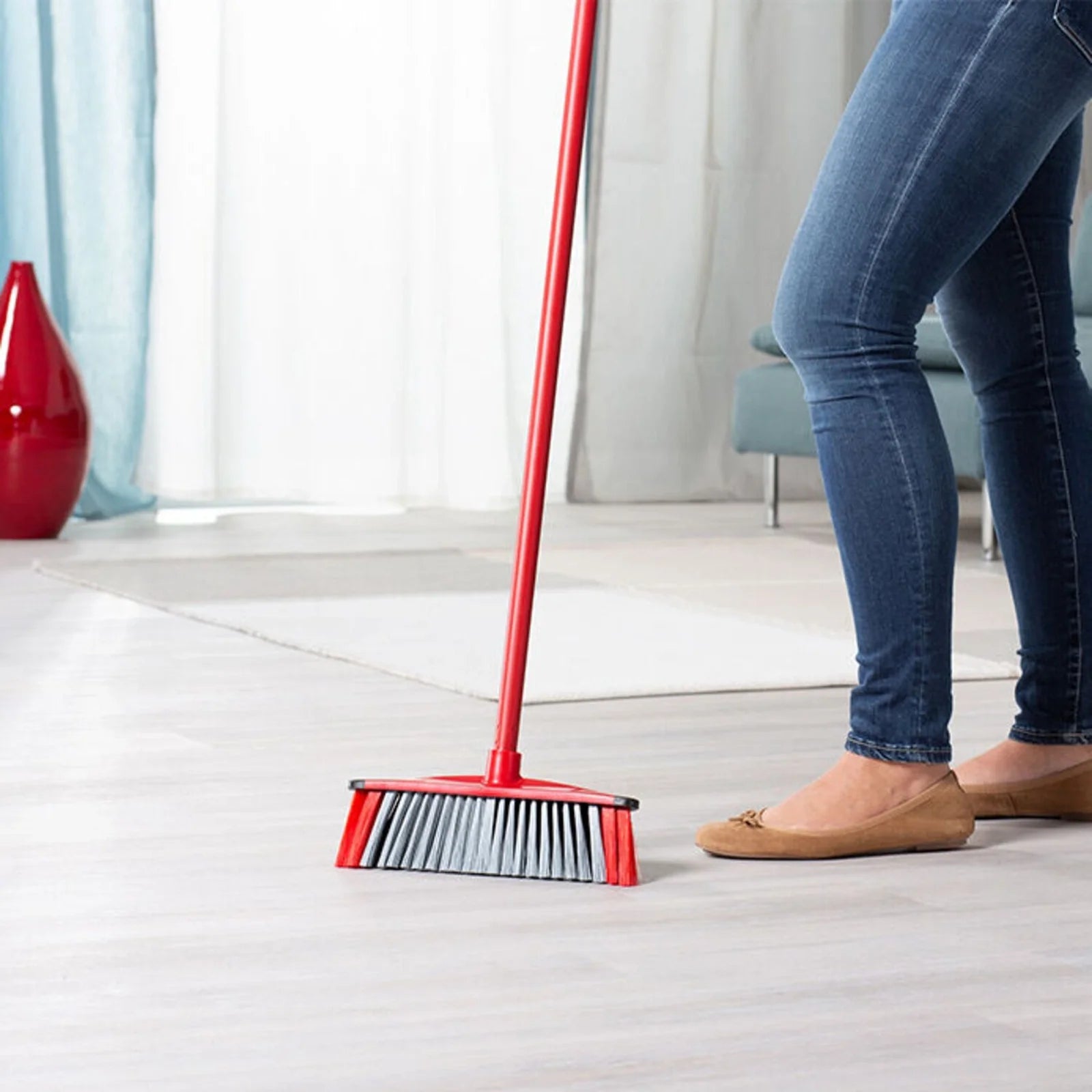 Vileda 3 action broom + stick