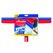Vileda floor wiper wipe & dry 42cm + stick VB-0112