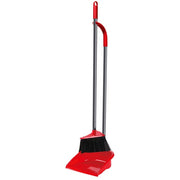 Vileda long handle dustpan & broom V-0133