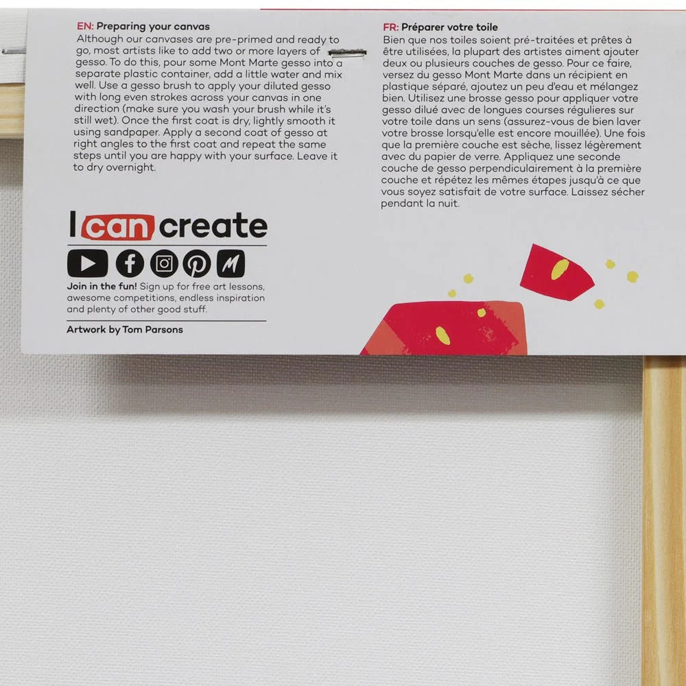 Single Thick Canvas Signature 100 x 120cm (39.3 x 47.2in)