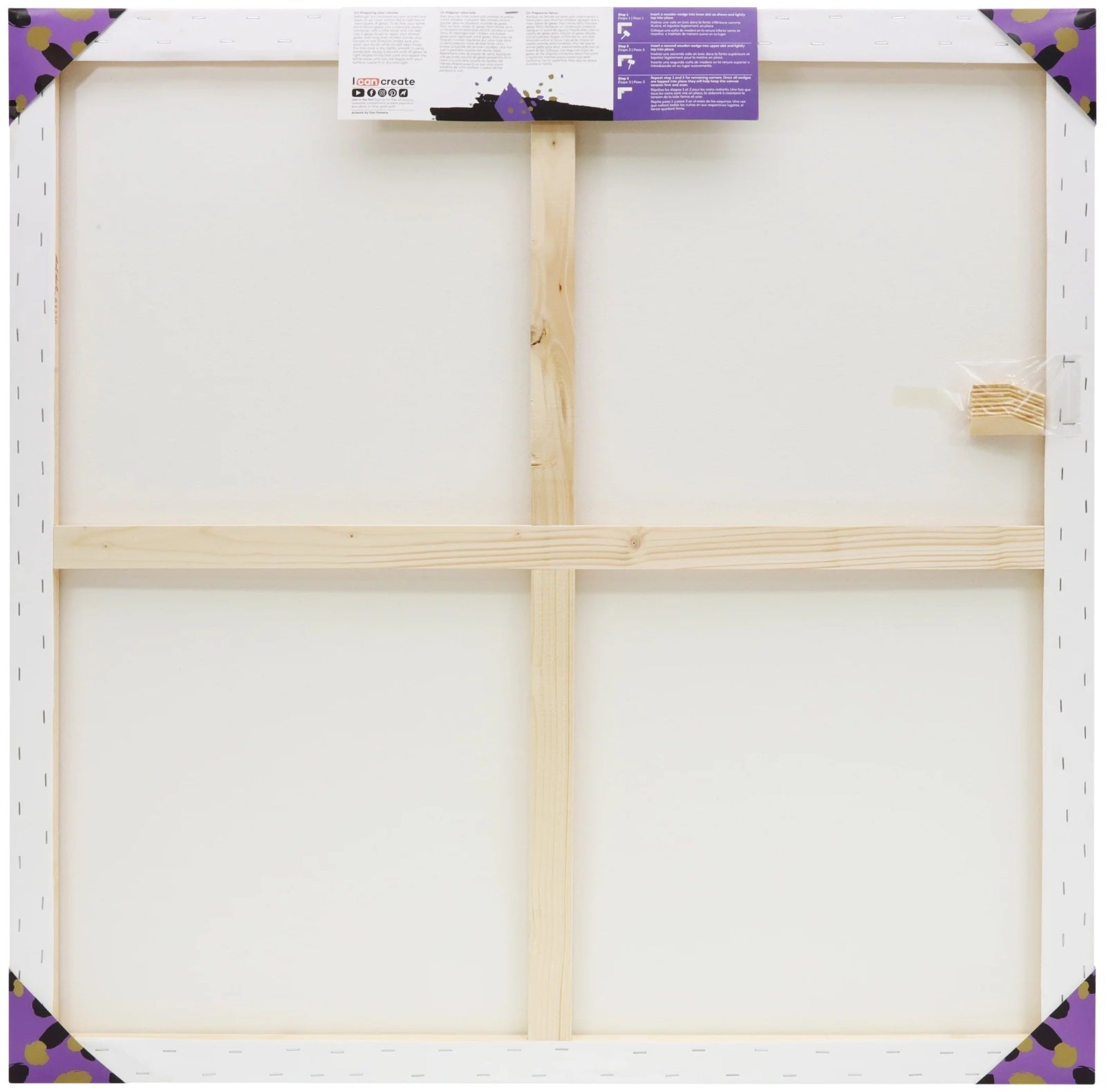 Single Thick Canvas Premium 91.4 x 91.4cm (36 x 36in)