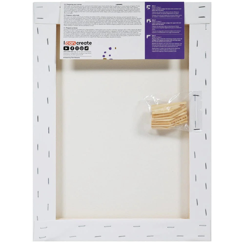 Single Thick Canvas Premium 30.5 x 40.6cm (12 x 16in)