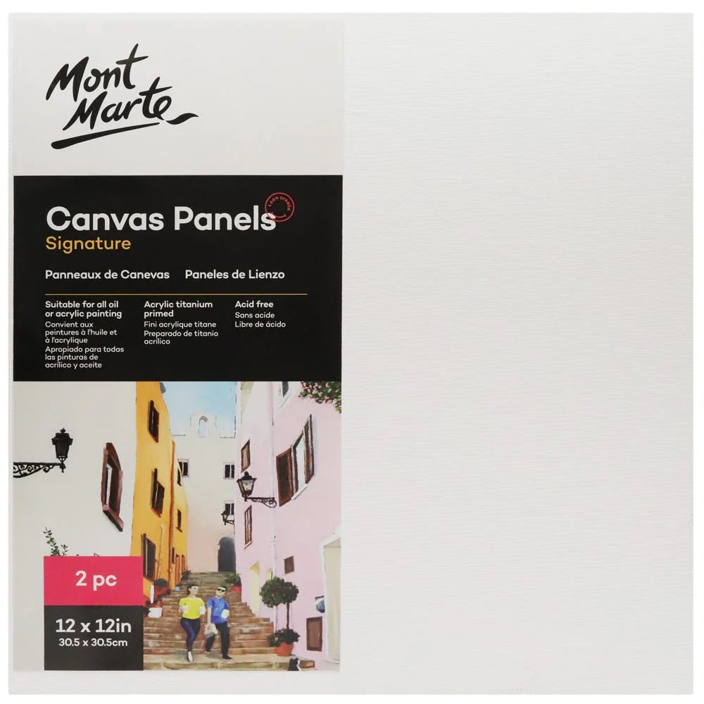 Canvas Panels Signature 2pc 30.5 x 30.5cm (12 x 12in)