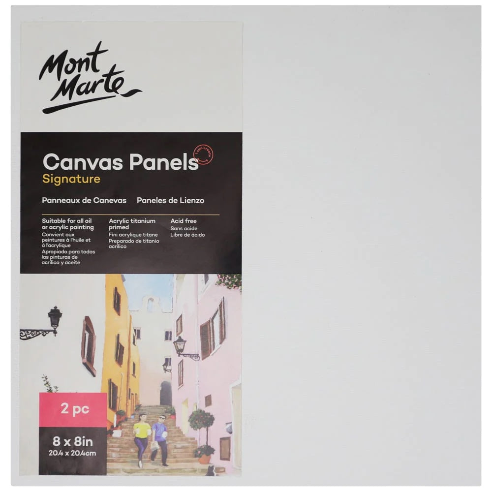 Canvas Panels Signature 2pc 20.4 x 20.4cm (8 x 8in)