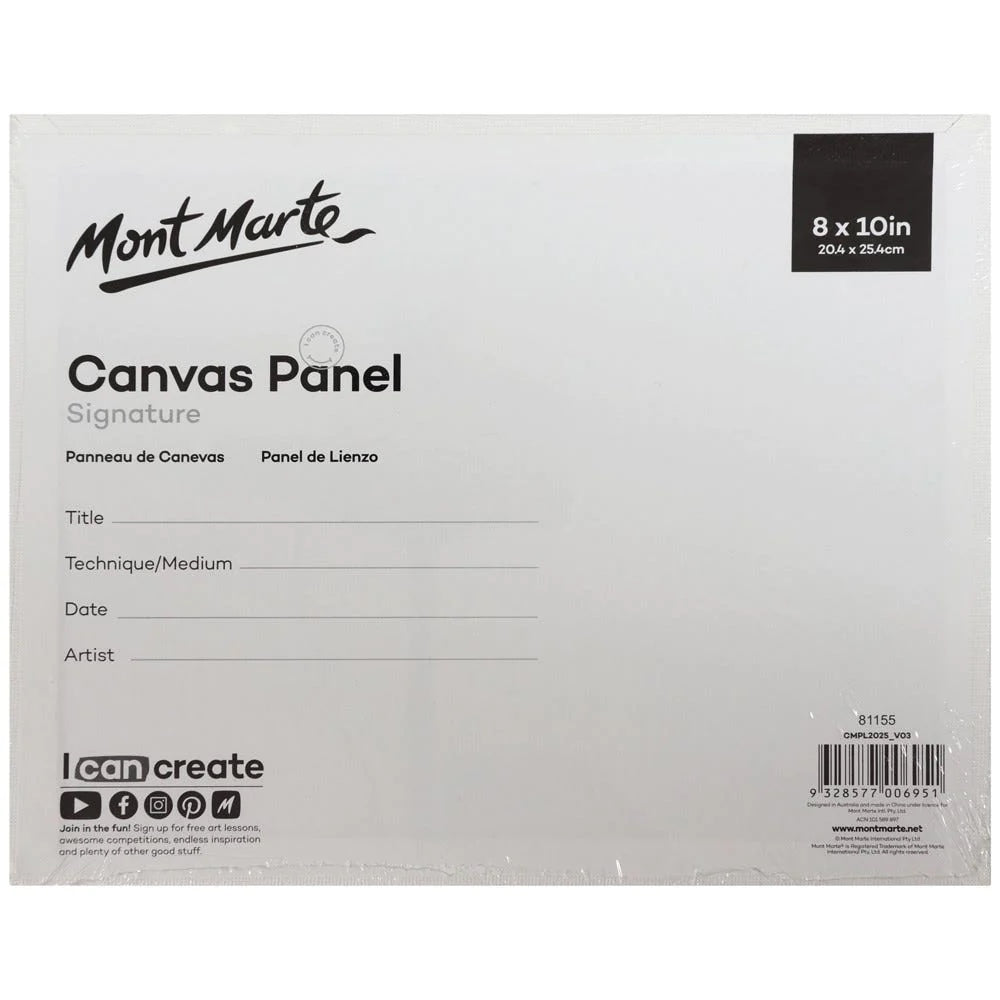 Canvas Panels Signature 2pc 20.4 x 25.4cm (8 x 10in)