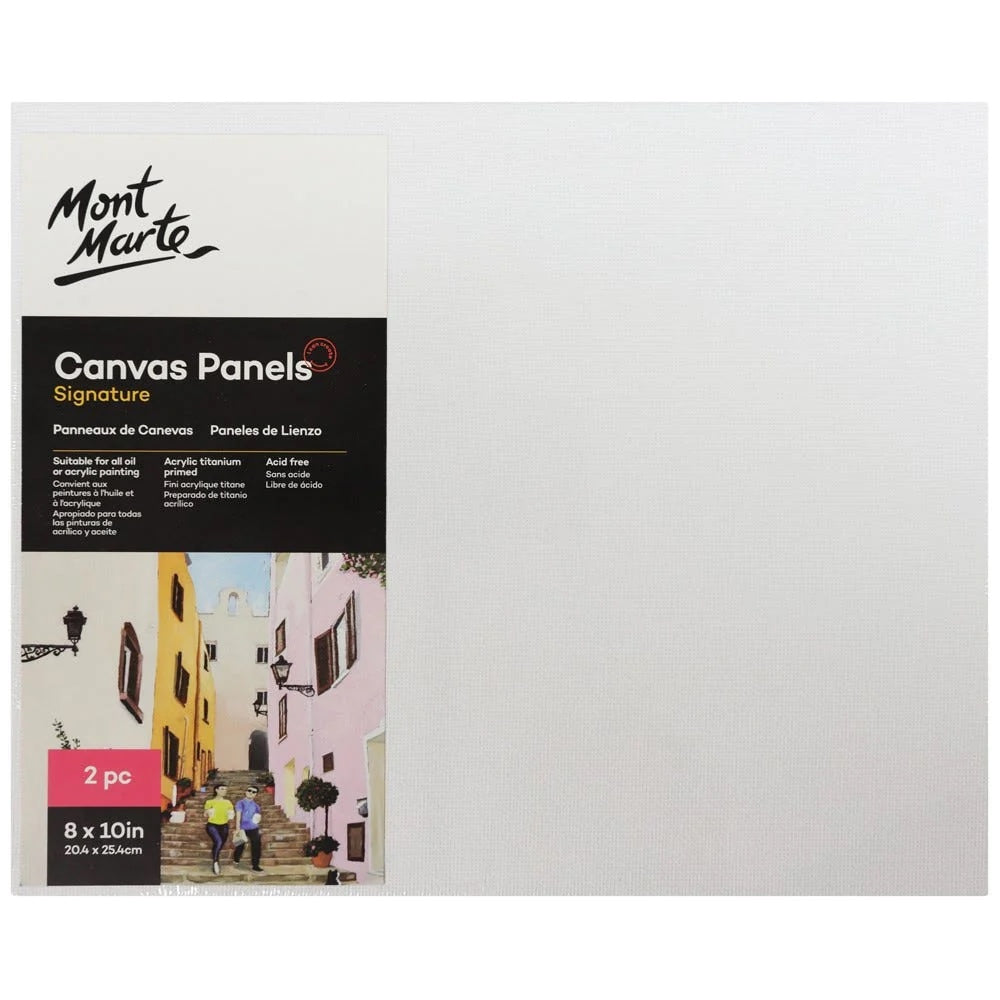 Canvas Panels Signature 2pc 20.4 x 25.4cm (8 x 10in)