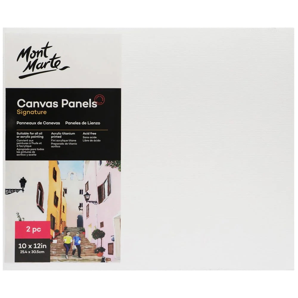 Canvas Panels Signature 2pc 25.4 x 30.5cm (10 x 12in)