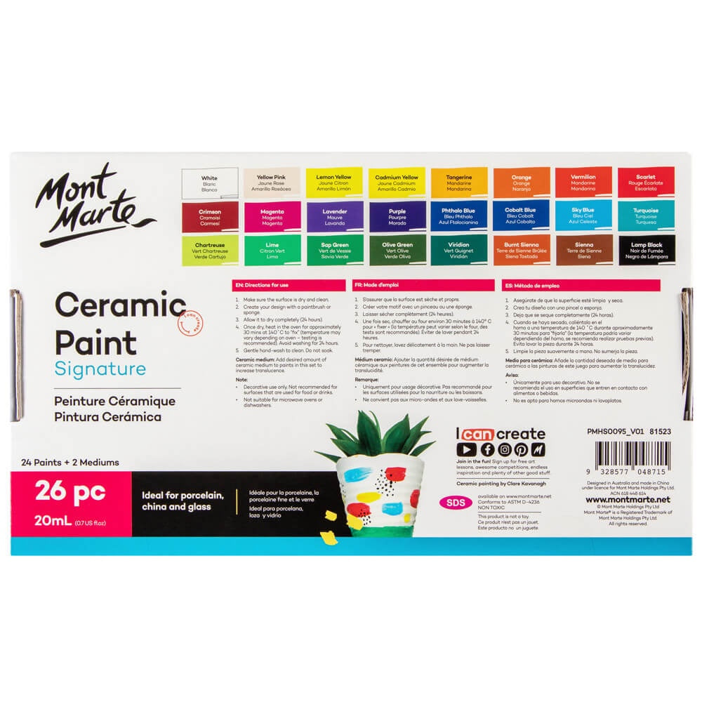 Ceramic Paint Signature 26 x 20ml (0.7 US fl.oz)