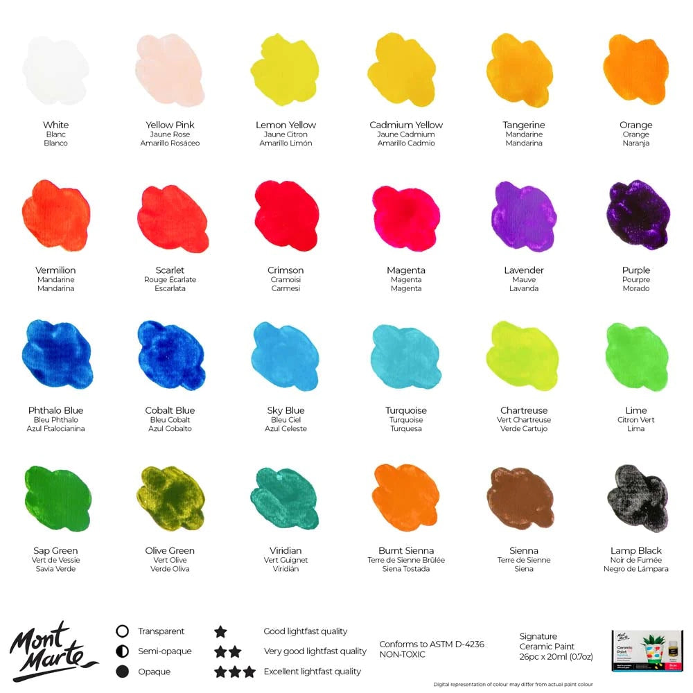 Ceramic Paint Signature 26 x 20ml (0.7 US fl.oz)