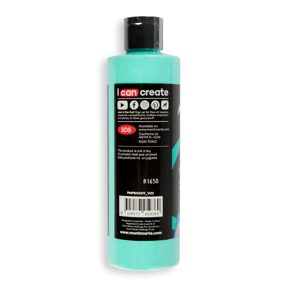 SuperCell Pouring Paint Premium 240ml (8.1 US fl.oz) - Turquoise