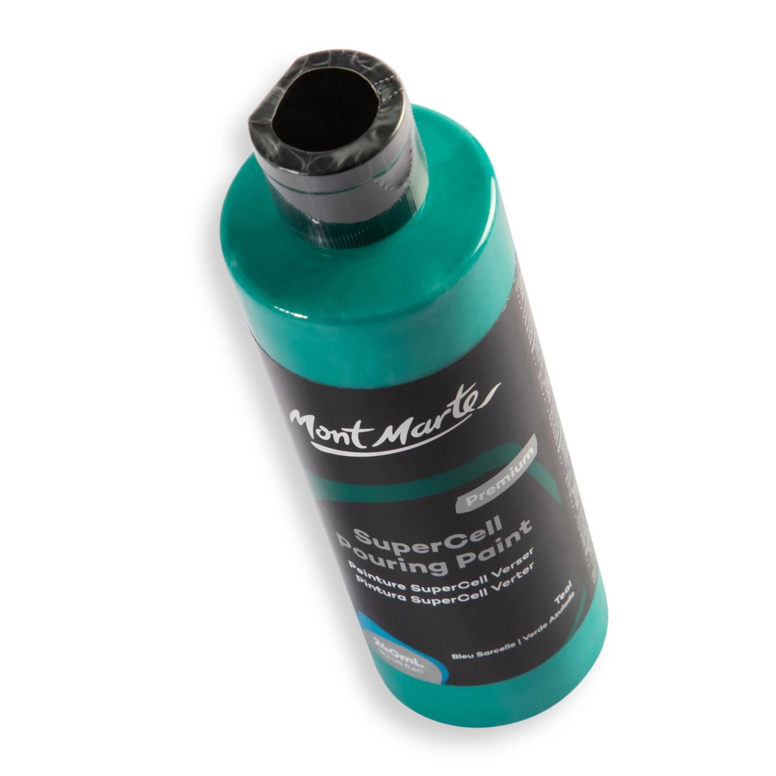 SuperCell Pouring Paint Premium 240ml (8.1 US fl.oz) - Teal