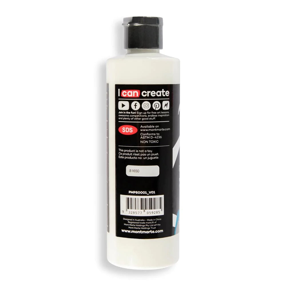 SuperCell Pouring Paint Premium 240ml (8.1 US fl.oz) - Titanium White
