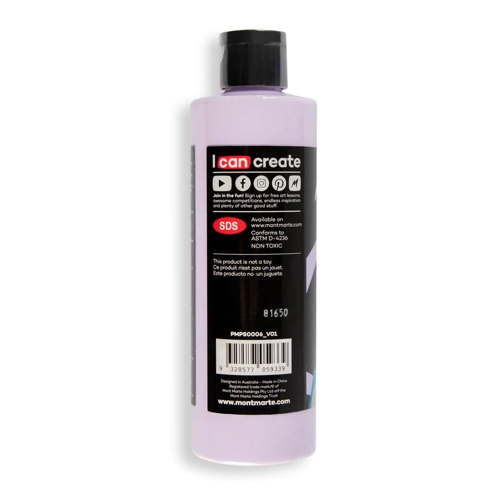 SuperCell Pouring Paint Premium 240ml (8.1 US fl.oz) - Light Purple