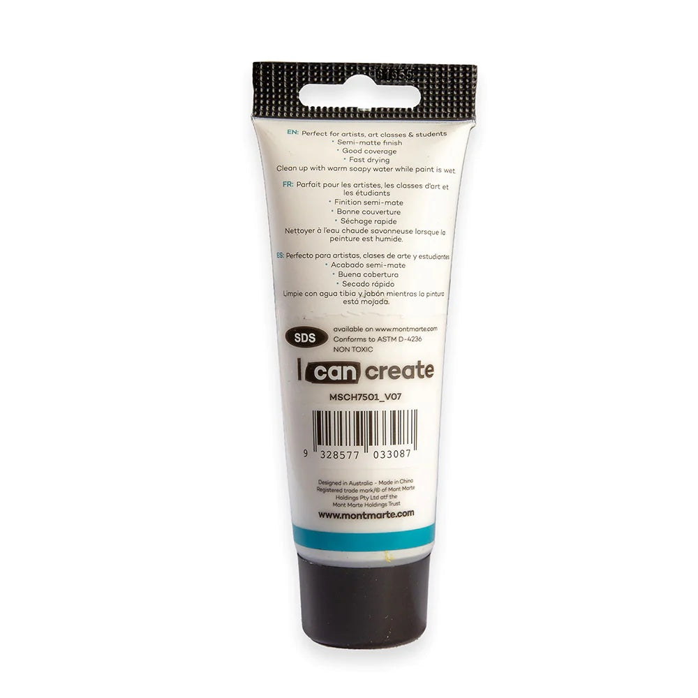 Acrylic Colour Paint Signature 75ml (2.5 US fl.oz) Tube - Titanium White