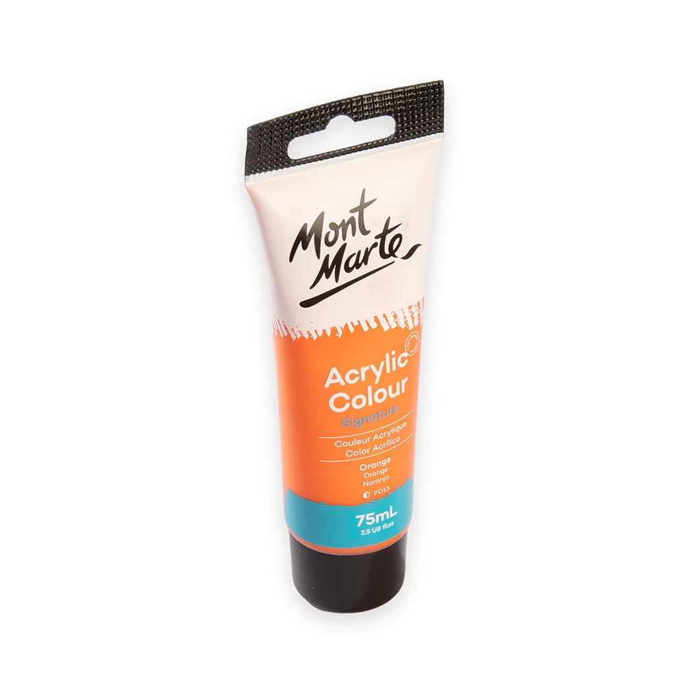 Acrylic Colour Paint Signature 75ml (2.5 US fl.oz) Tube - Orange