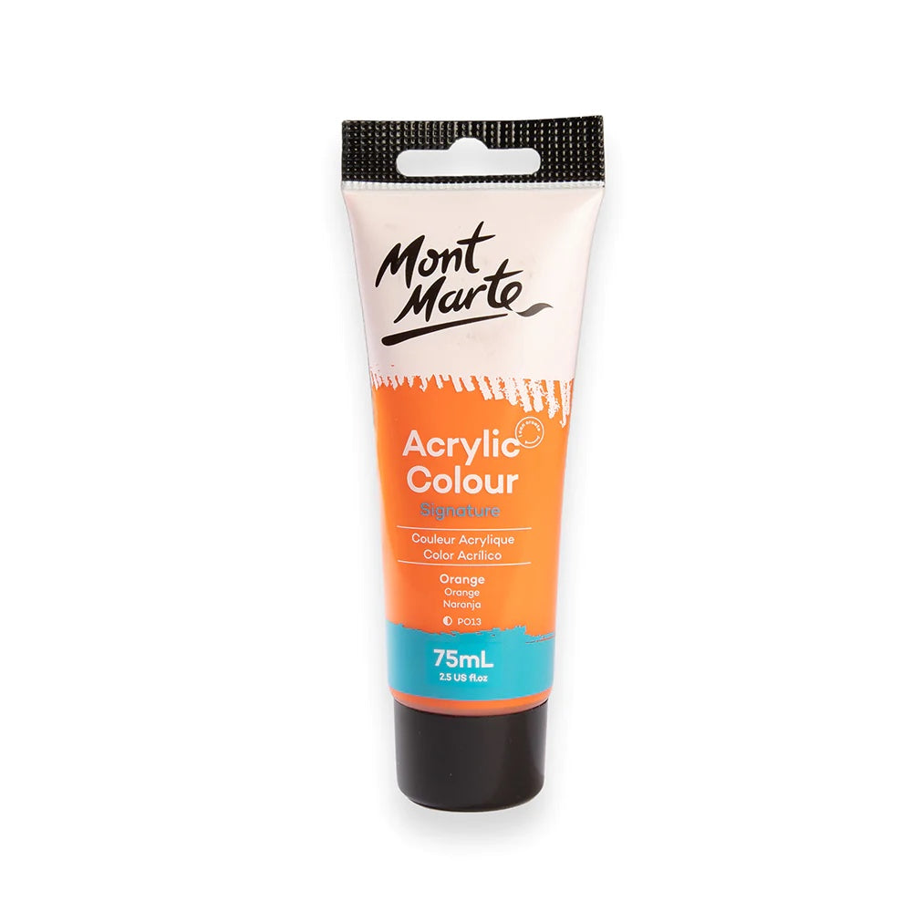 Acrylic Colour Paint Signature 75ml (2.5 US fl.oz) Tube - Orange