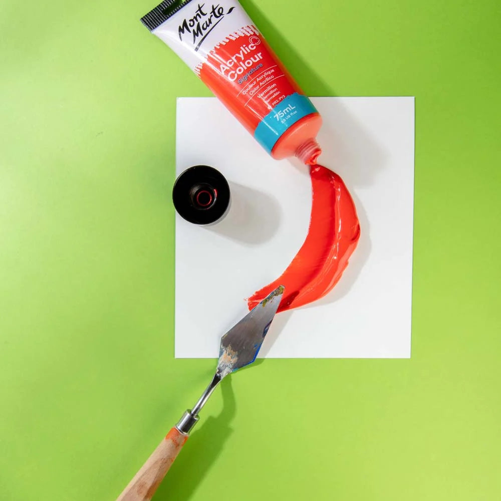 Acrylic Colour Paint Signature 75ml (2.5 US fl.oz) Tube - Vermilion
